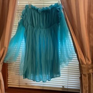 Charming Blue Kids Dress